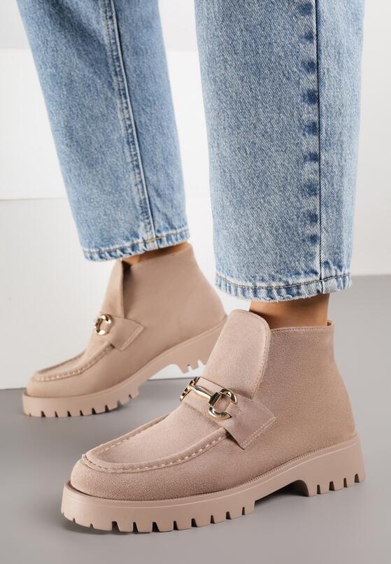 Botine Bej închis 1