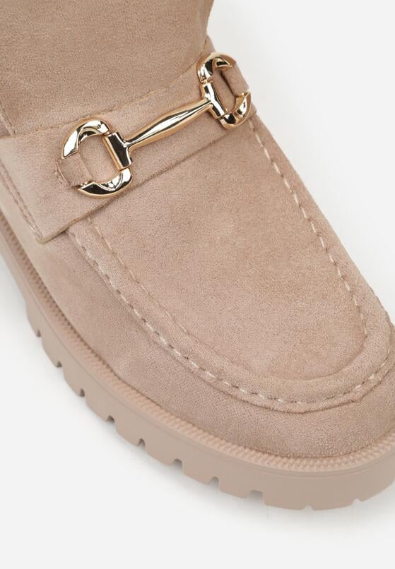 Botine Bej închis 8