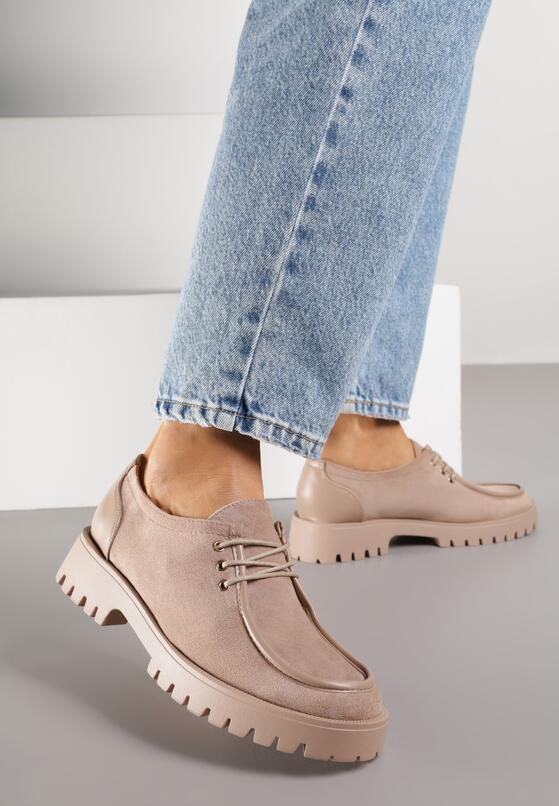 Pantofi casual Bej închis 1