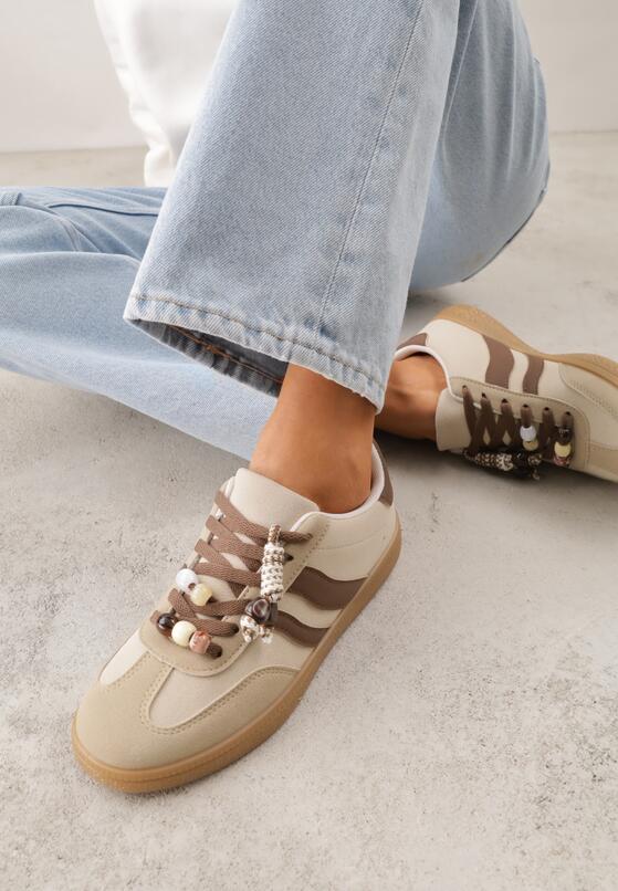 Sneakers Bej închis 2
