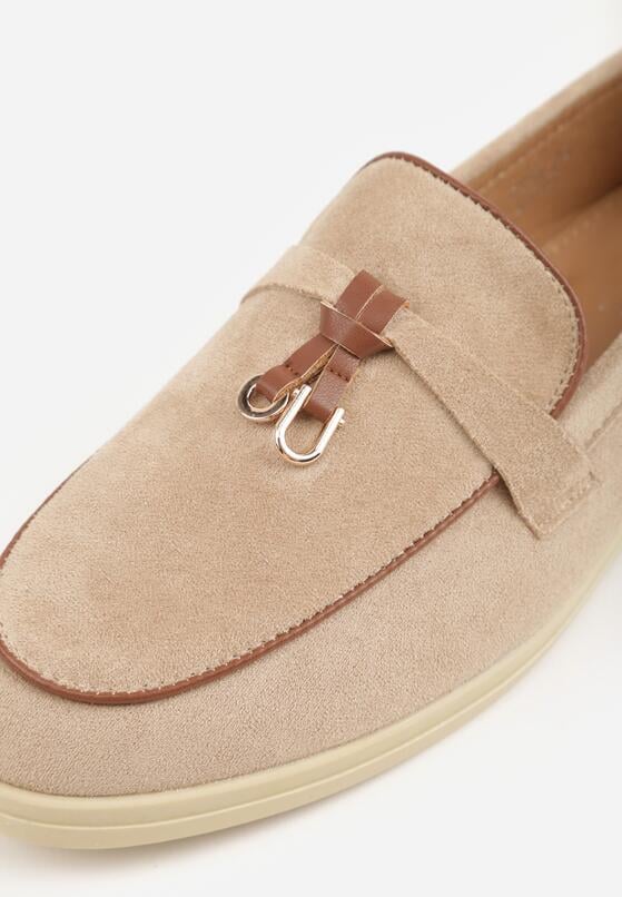 Mocasini Bej închis 8