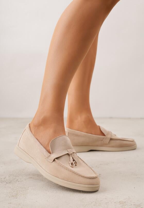 Mocasini Bej închis 1