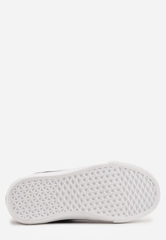 Czarne Trampki Ozdobione Przeszyciami Adrearea 4