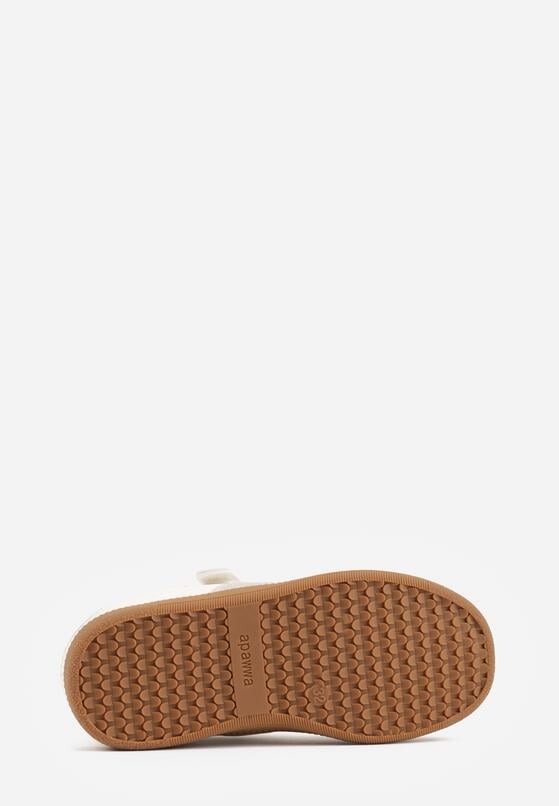 Beżowe Buty Sportowe Sneakersy w Stylu Tenisówek Aurarenna 4