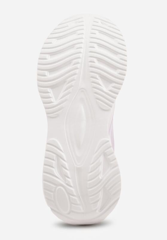 Fioletowe Sneakersy na Grubej Podeszwie z Geometrycznym Motywem Nedaneira 7