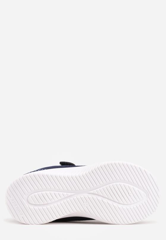 Granatowo-Niebieskie Buty Sportowe Sneakersy Ozdobione Tłoczeniem  Erasmysios 4