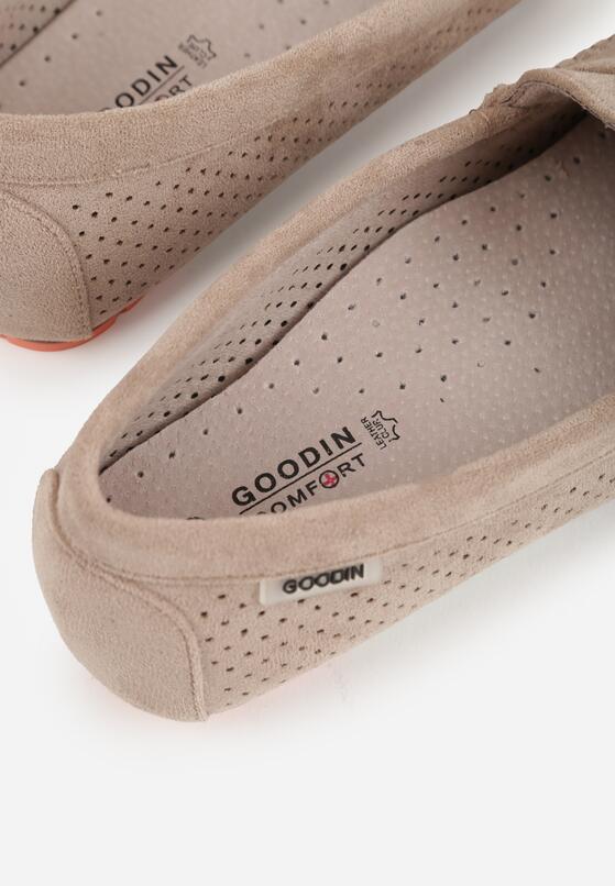 Mocasini Bej închis 8