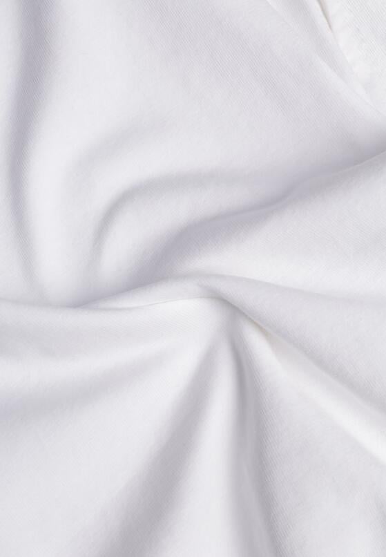 Biała Bluzka z Elastycznego Materiału z Dekoltem Łódką Megaris 8