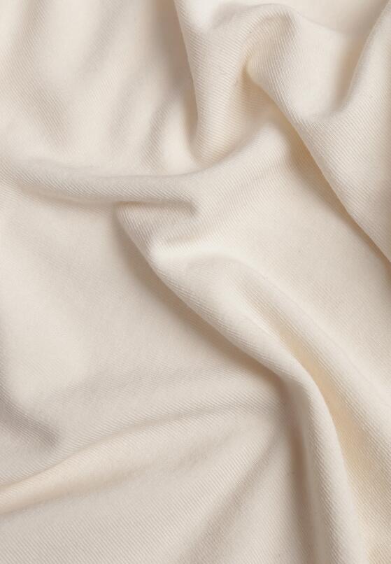 Beżowa Bluzka z Bawełną i Wiskozą  Ozdobiona Marszczeniem Alexareo 8