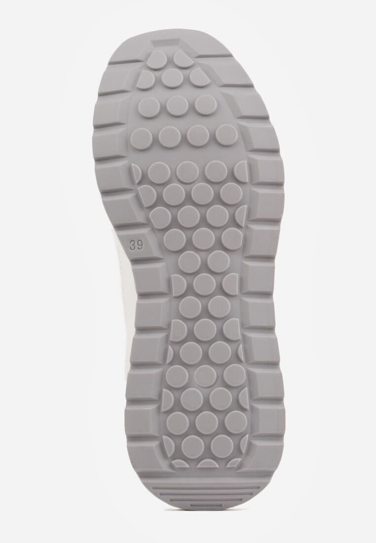 Białe Sneakersy z Siateczką i Antypoślizgową Podeszwą Katala 7