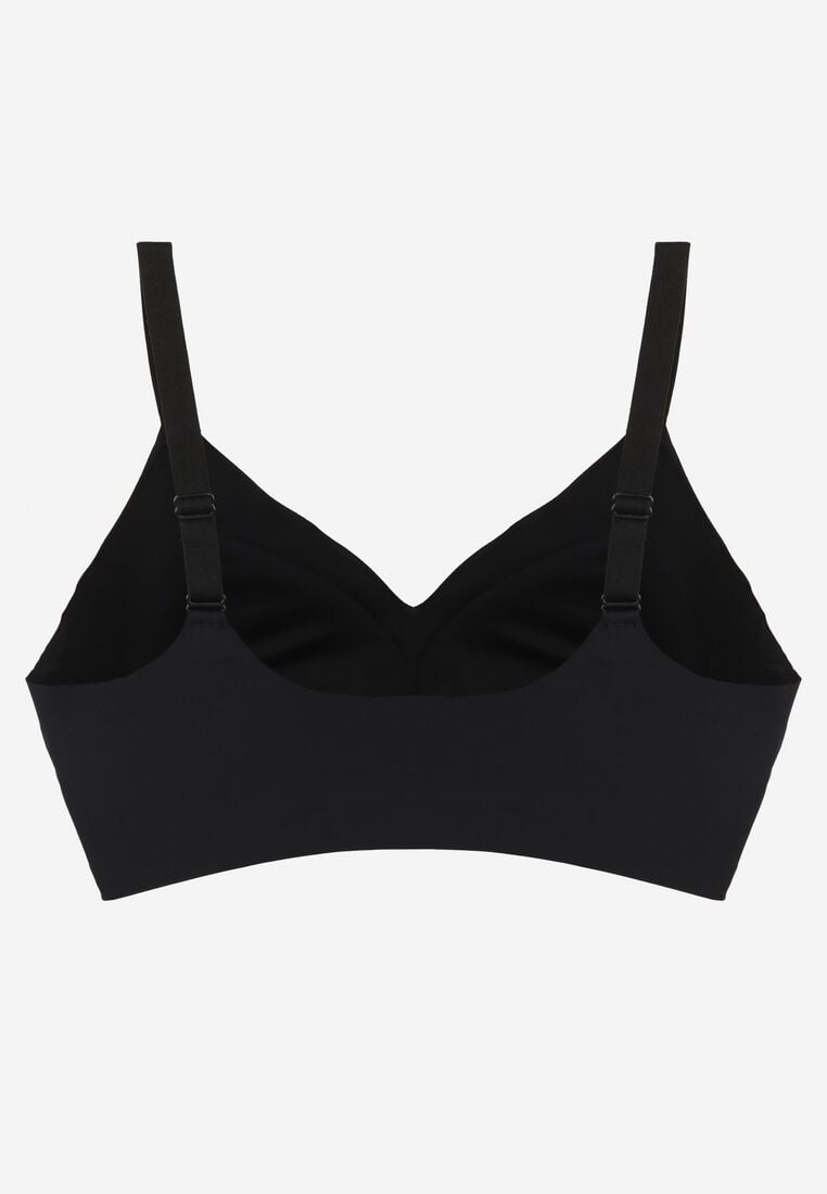 Czarny Biustonosz z Usztywnianymi Miseczkami i Transparentną Wstawką Zeriga 6