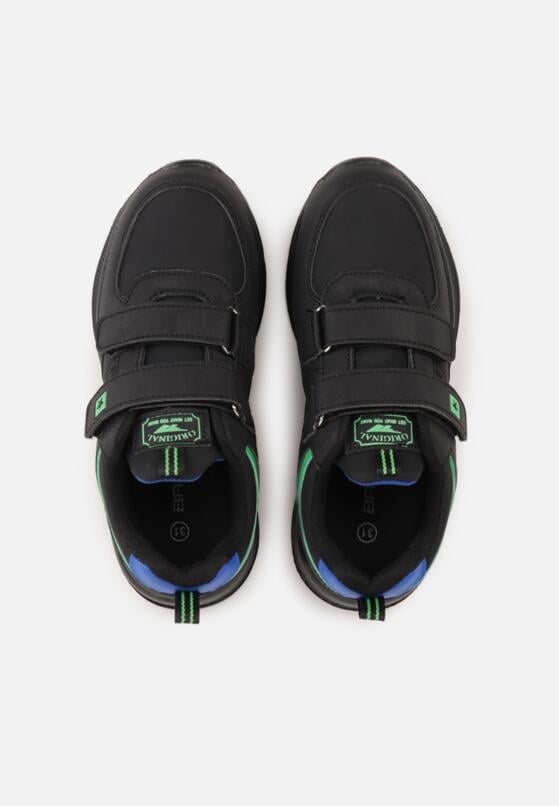 Pantofi sport Negru cu albastru 3