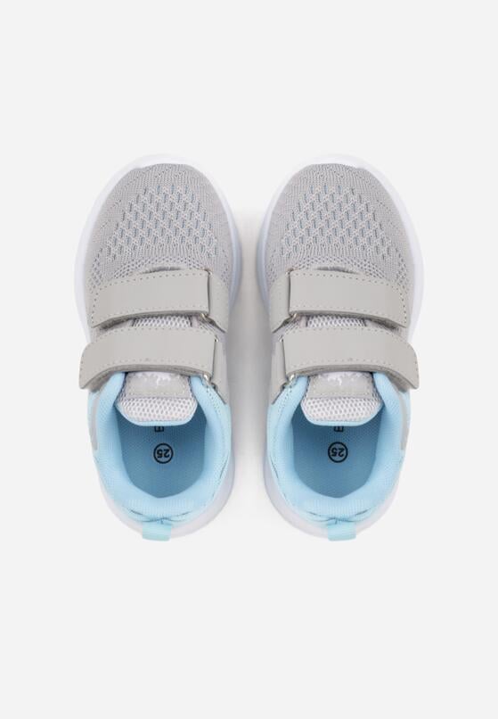 Pantofi sport Gri cu albastru 3