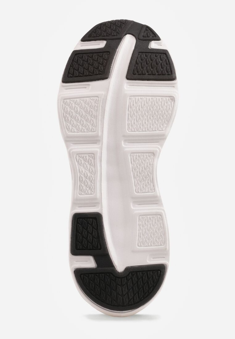 Szare Sneakersy na Grubej Geometrycznej Podeszwie Alexusa 7