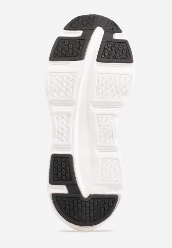 Niebieskie Sneakersy na Grubej Geometrycznej Podeszwie Alexusa 7