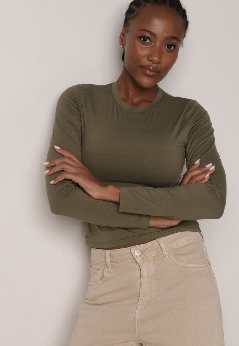 Bluză Bej închis 1