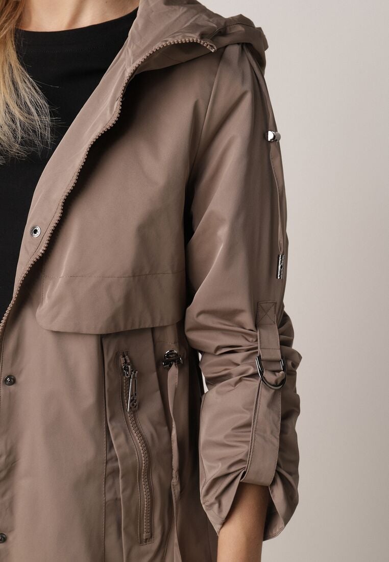 Geacă Bej închis 5