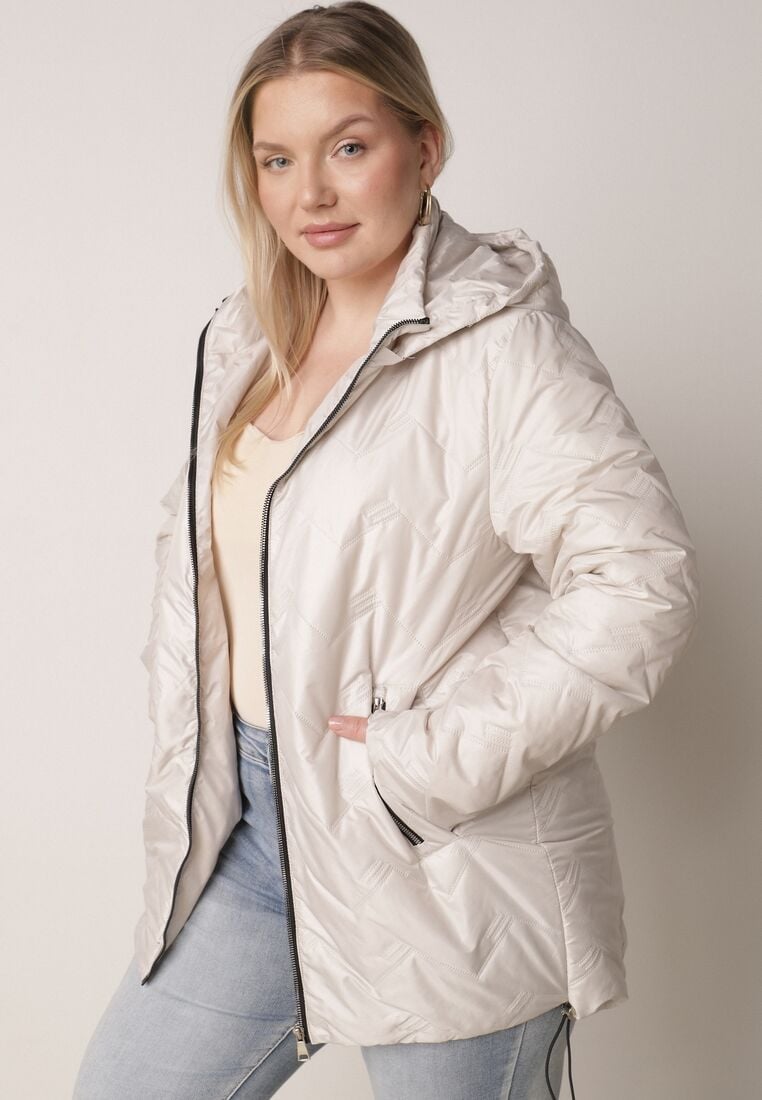 Geacă Gri deschis 4