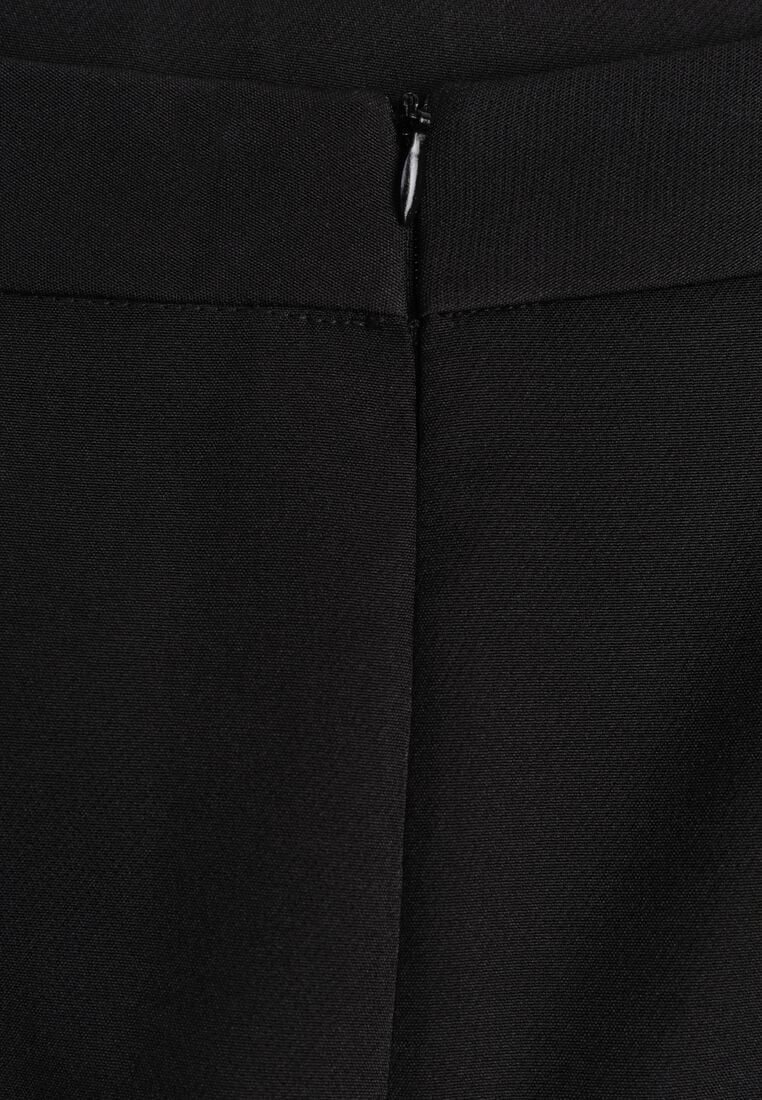 Czarna Gładka Spódnica VICES o Ołówkowym Kroju Abilura 8