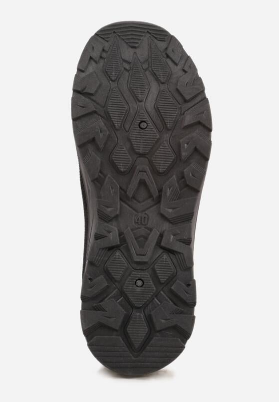 Czarne Wsuwane Buty Sportowe Sneakersy z Siateczki z Elastycznymi Wstawkami Aerero 4