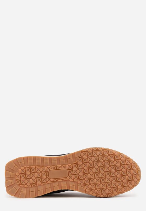 Czarne Buty Sportowe Sneakersy z Ozdobnymi Naszyciami Aerylia 4