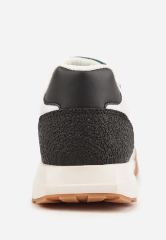 Białe Buty Sportowe Sneakersy z Ozdobnymi Naszyciami Aerylia 6