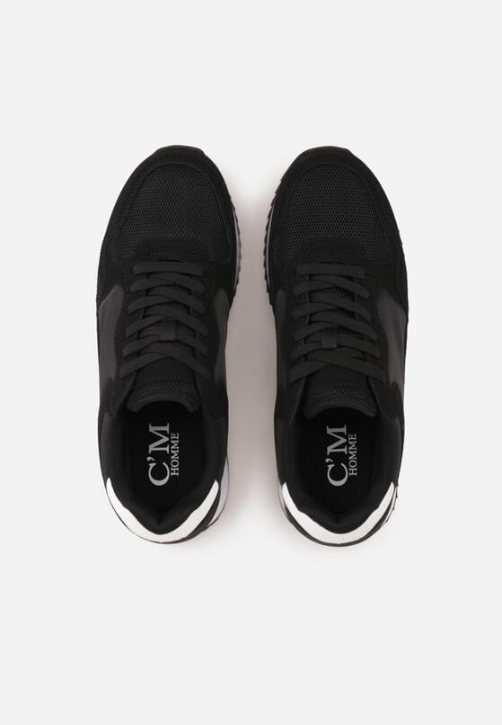 Czarne Casualowe Buty Sportowe Typu Sneakersy Glorelle 3