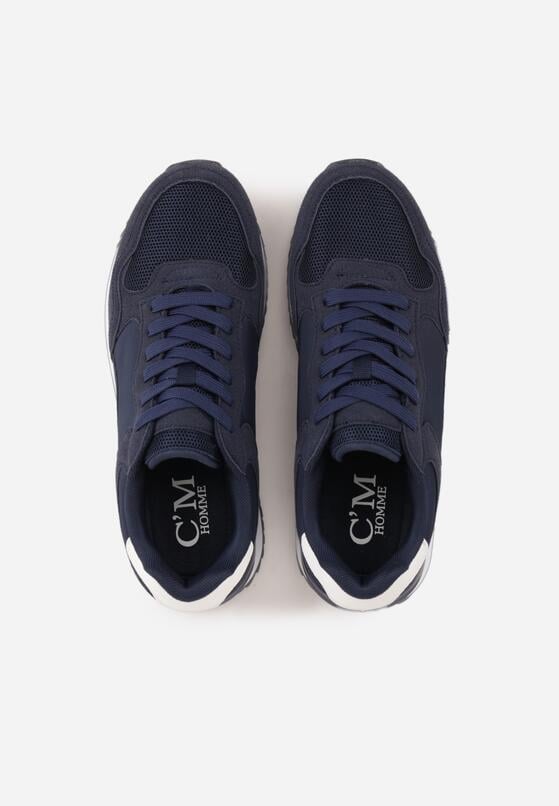 Granatowe Casualowe Buty Sportowe Typu Sneakersy Glorelle 3