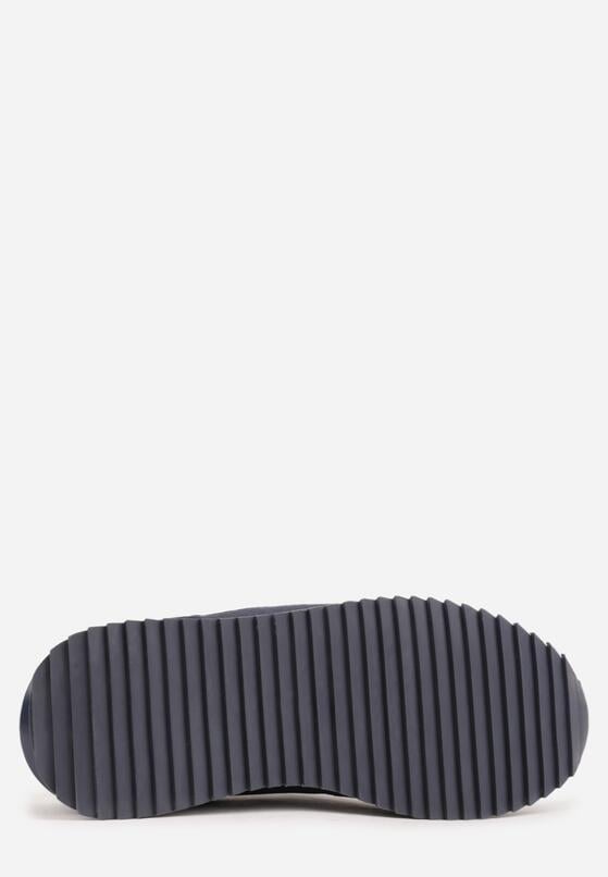 Granatowe Casualowe Buty Sportowe Typu Sneakersy Glorelle 4