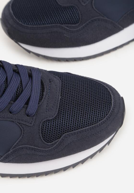 Granatowe Casualowe Buty Sportowe Typu Sneakersy Glorelle 5