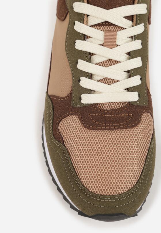 Brązowe Casualowe Buty Sportowe Typu Sneakersy Glorelle 5