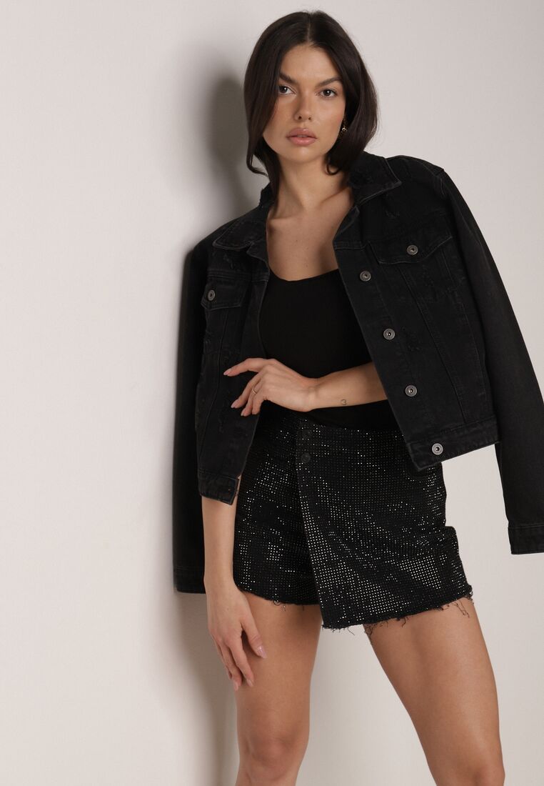 Pantaloni scurți Negri 1