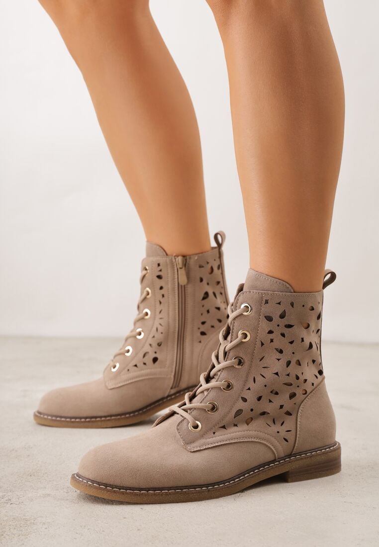 Botine Bej închis 1