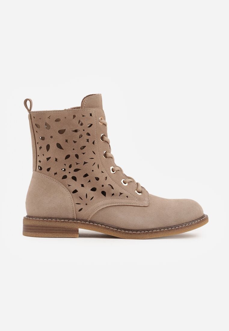 Botine Bej închis 4