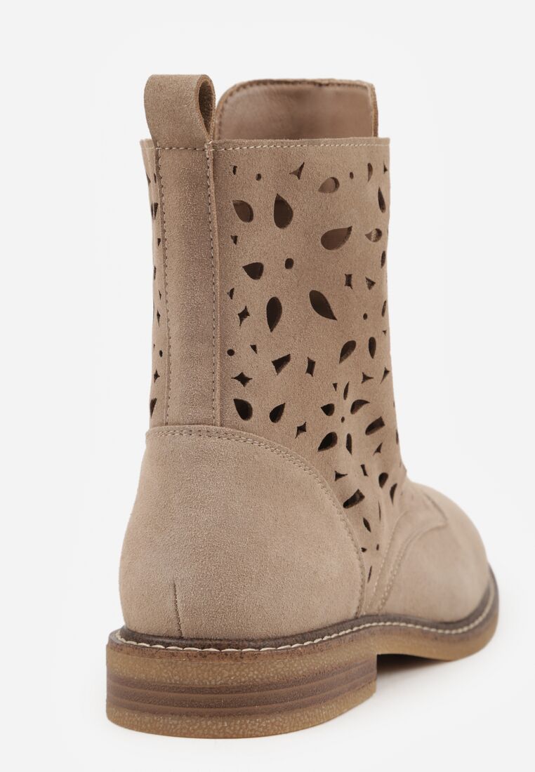 Botine Bej închis 8