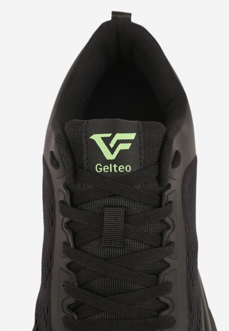Pantofi sport Negru cu verde 6