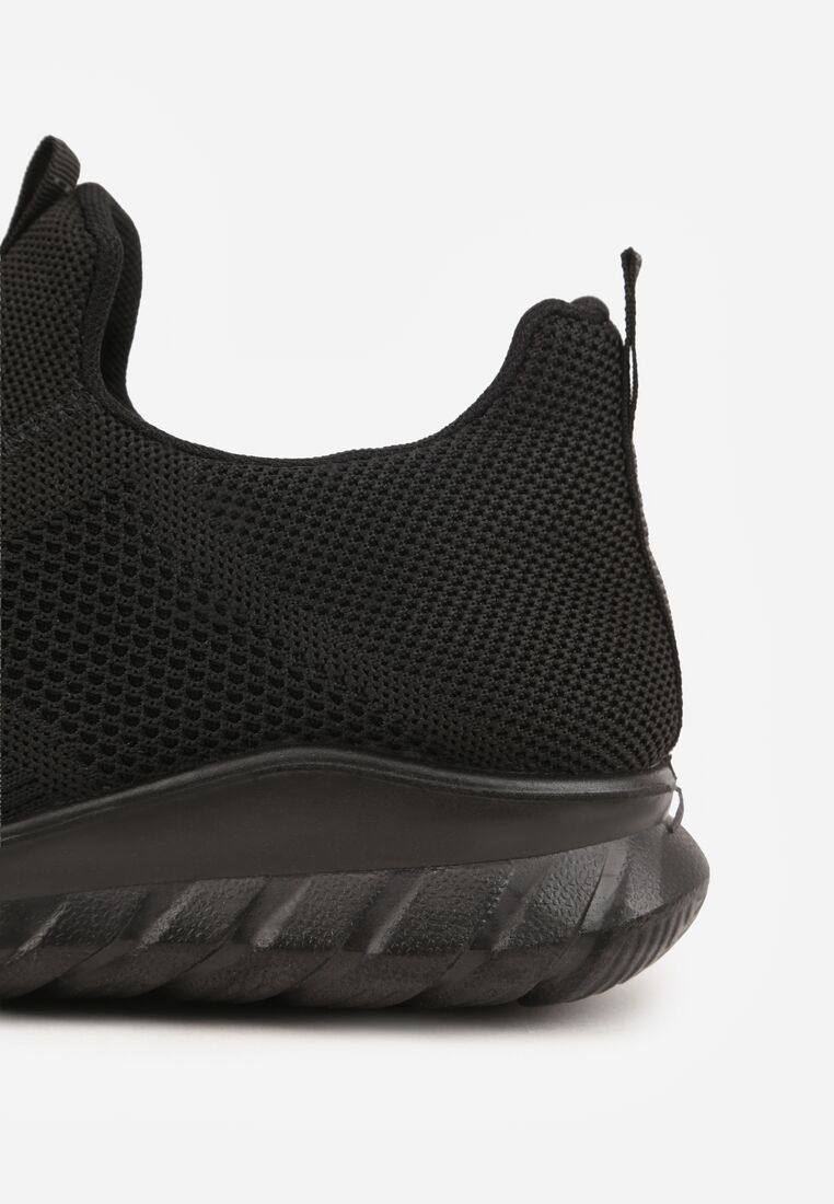 Czarne Buty Sportowe Sneakersy Ozdobione Napisem Gallego 5