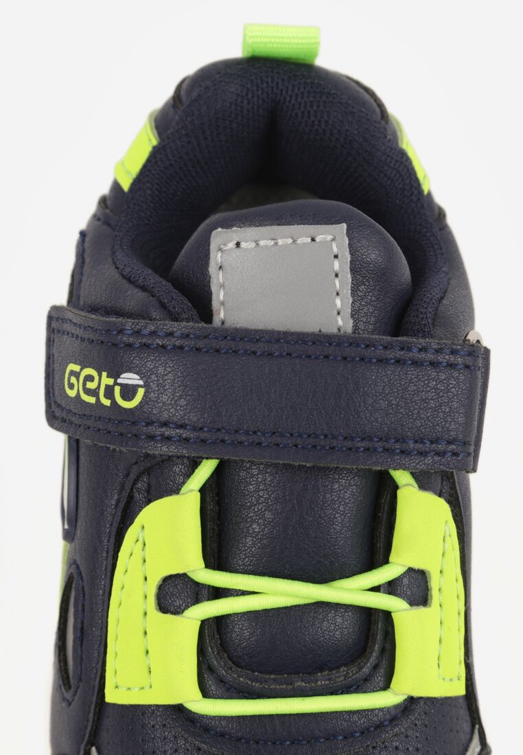 Pantofi sport Albastru cu verde 5