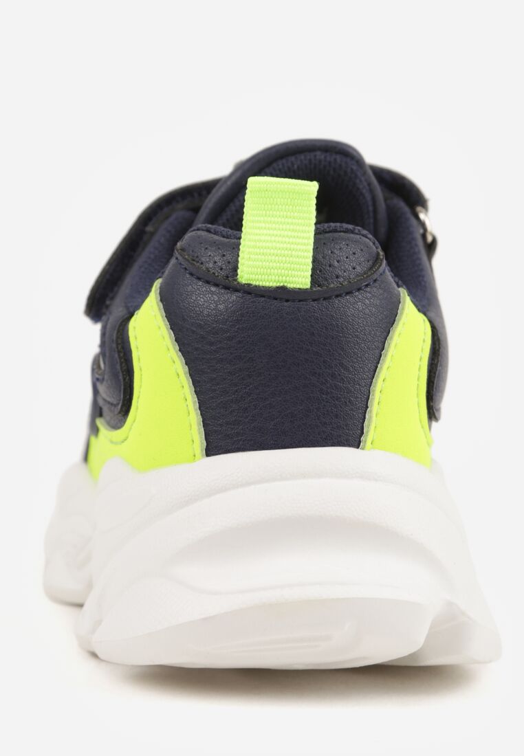 Pantofi sport Albastru cu verde 6