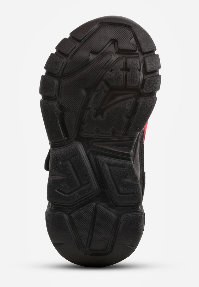 Pantofi sport Negru cu roșu 4