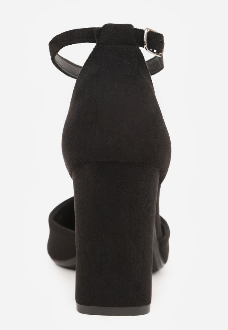 Pantofi cu toc Negri 8