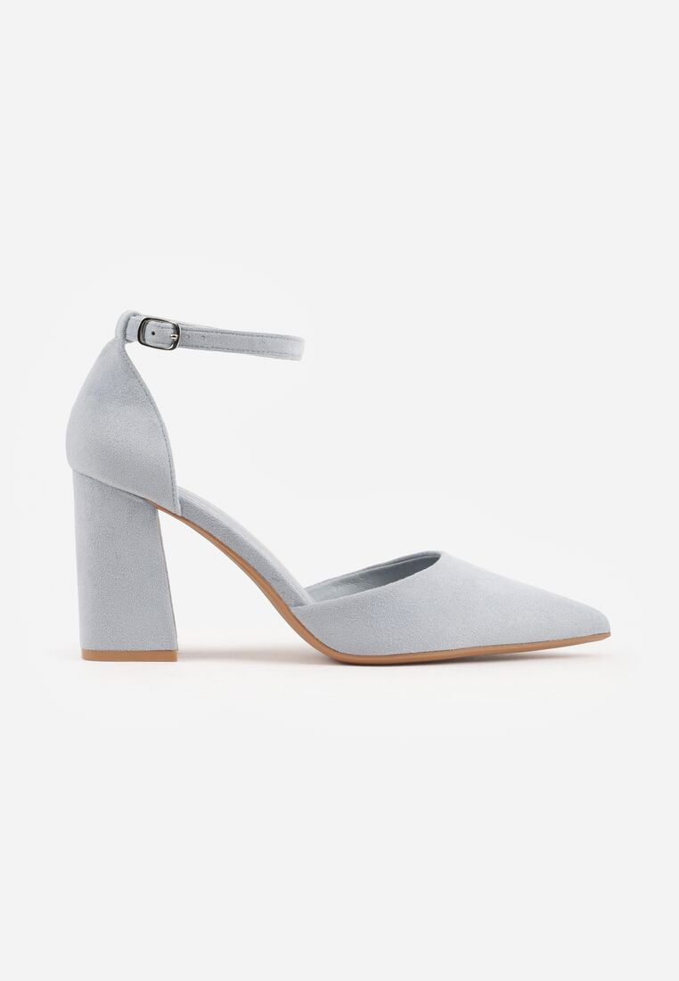 Pantofi cu toc Albaștri 4