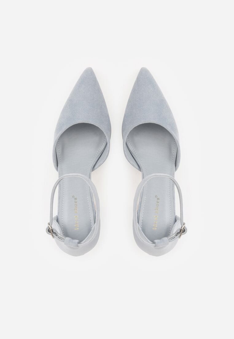 Pantofi cu toc Albaștri 6