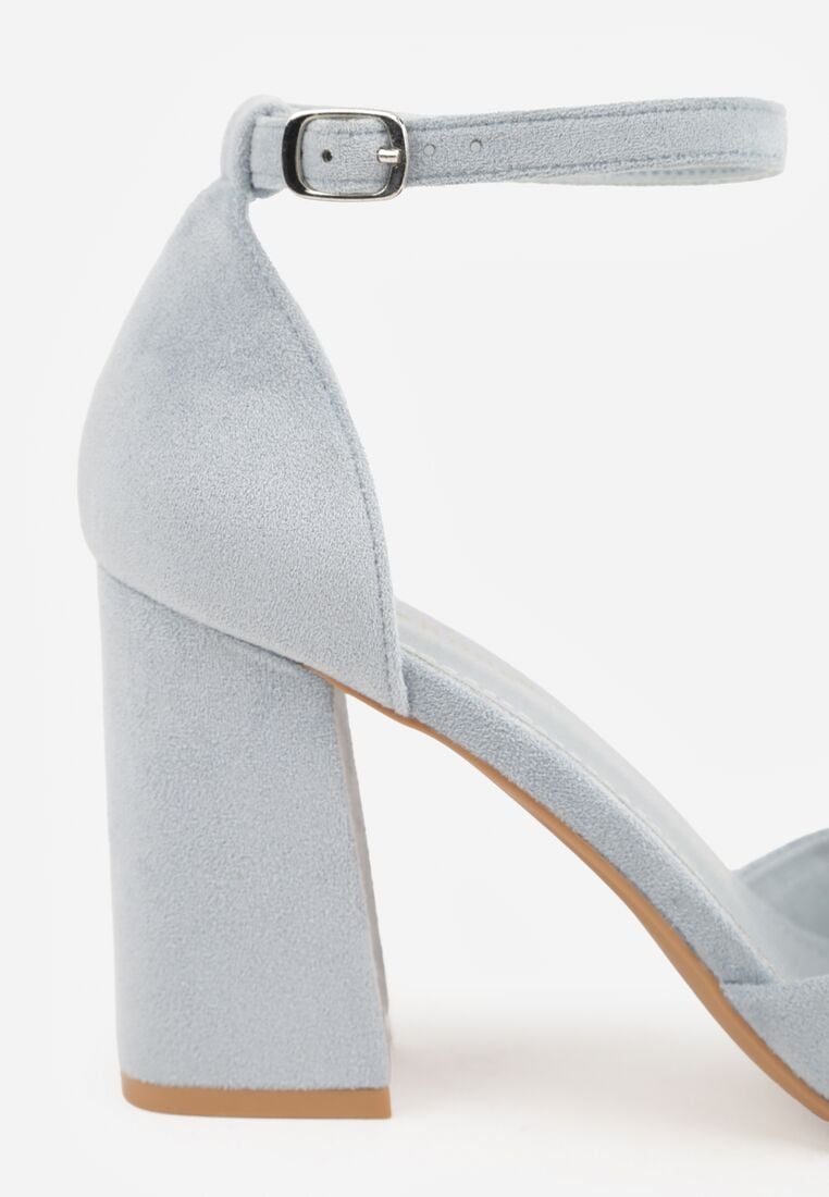 Pantofi cu toc Albaștri 9