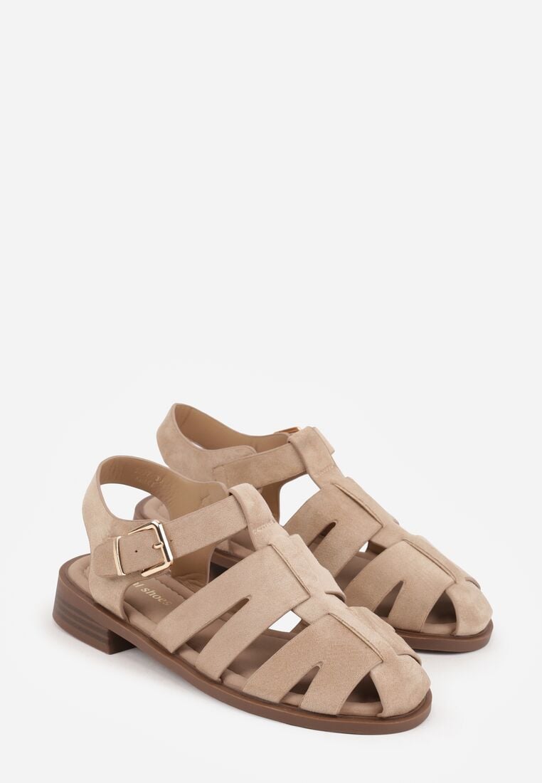 Sandale Bej închis 5