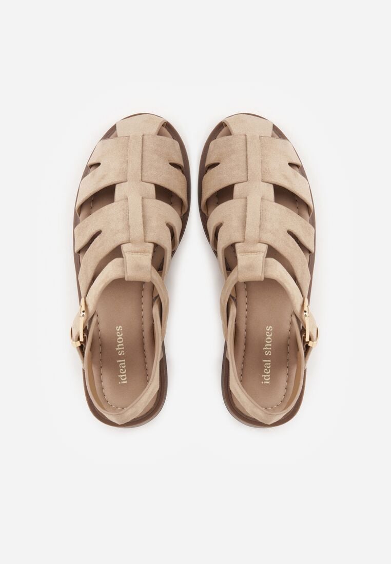 Sandale Bej închis 6
