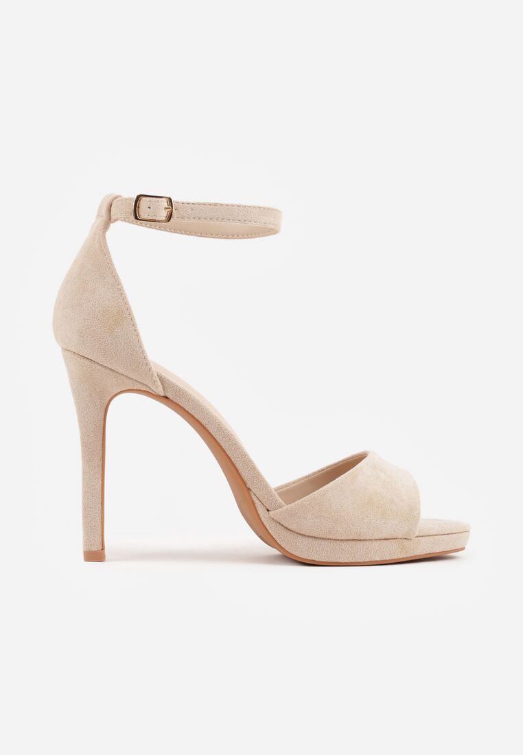 Pantofi stiletto Bej 4