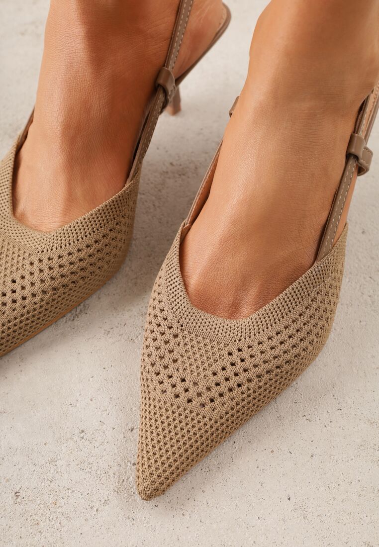 Sandale Bej închis 3