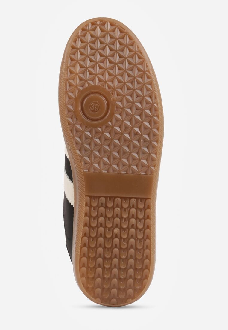 Sneakers Negri cu bej 7