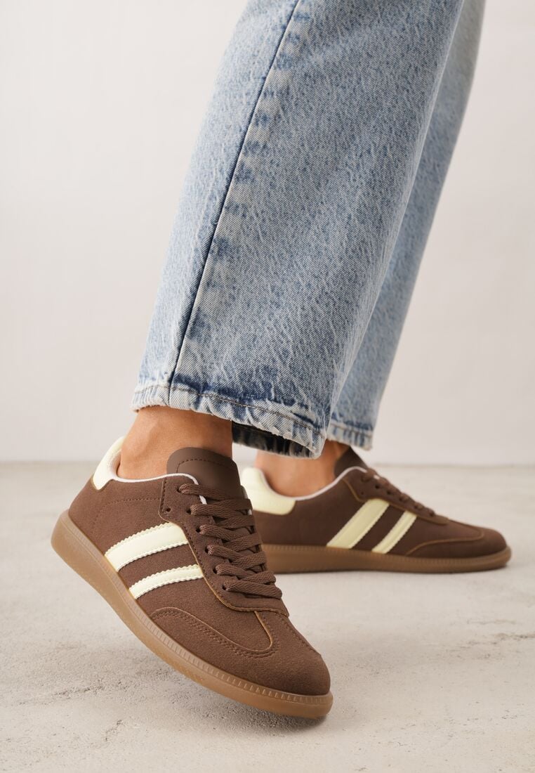 Sneakers Maro cu galben 1